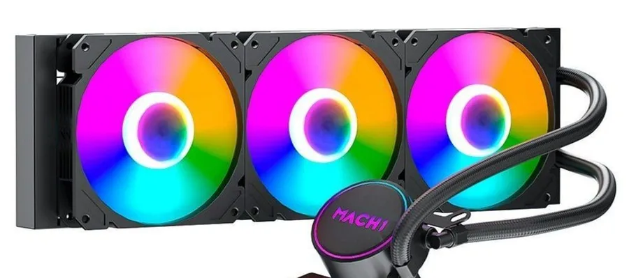 Kabum - Water Cooler MACH1 Logic, RGB, 360mm, AMD e Intel, Preto - GK360