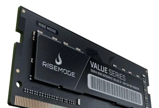 Amazon - Memória para Notebook Rise Mode Value, 8GB, 3200MHz, DDR4, CL22, Preto - RM-D4-8G-3200VN