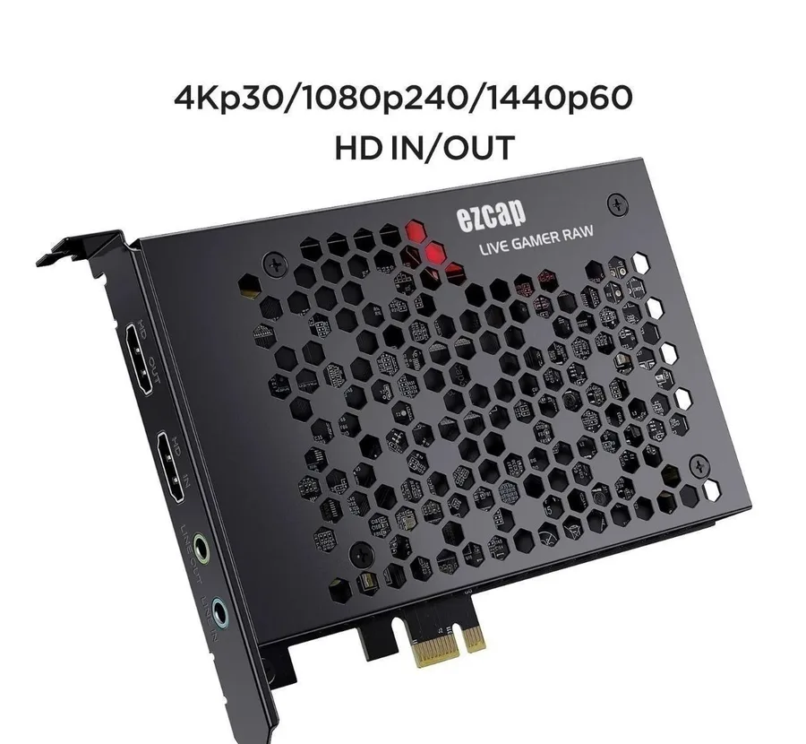 Placa de captura PCI-E Ezcap 324b