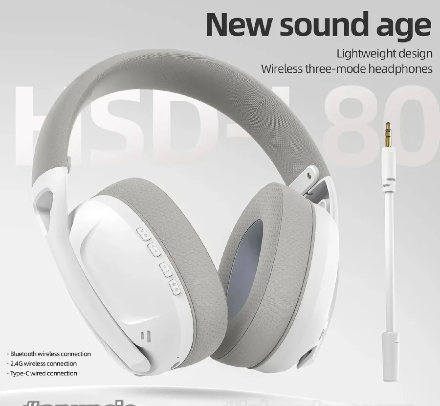 Headset SMAILWOLF L80 Bluetooth wireless wired three-mode COR BRANCA