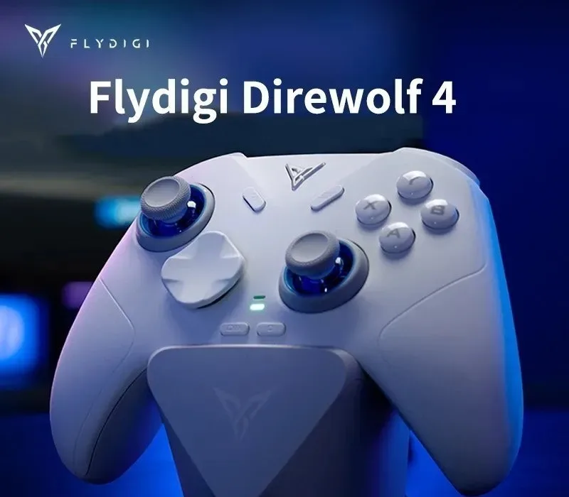 Controle Gamer Flydigi Direwolf 4, sem fio, 800mAh