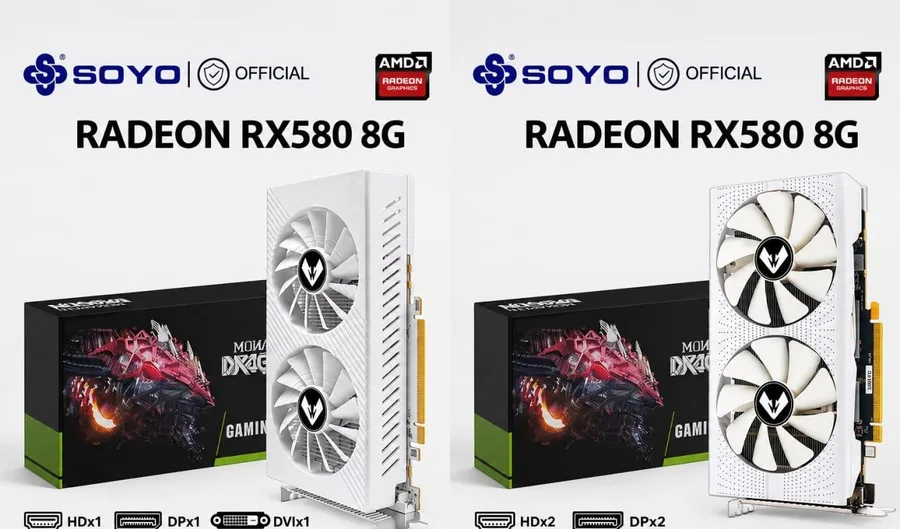 Aliexpress - Placa de video RX 580 8G 8Pin RX580