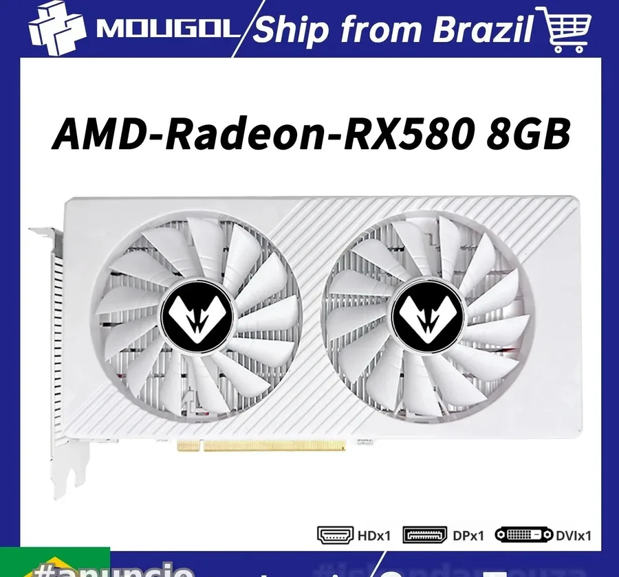 RX 580 Mougol 8GB RX580 usada