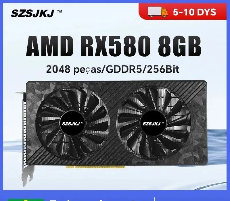 Aliexpress - Placa de video RX 580 8G 8Pin RX580