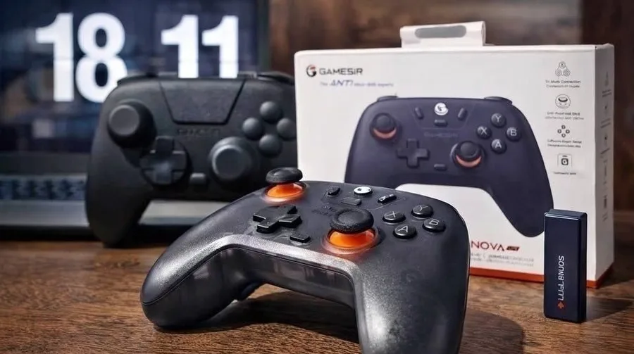 Controle Sem Fio Gamesir T4 Nova Lite, Hall Effect
