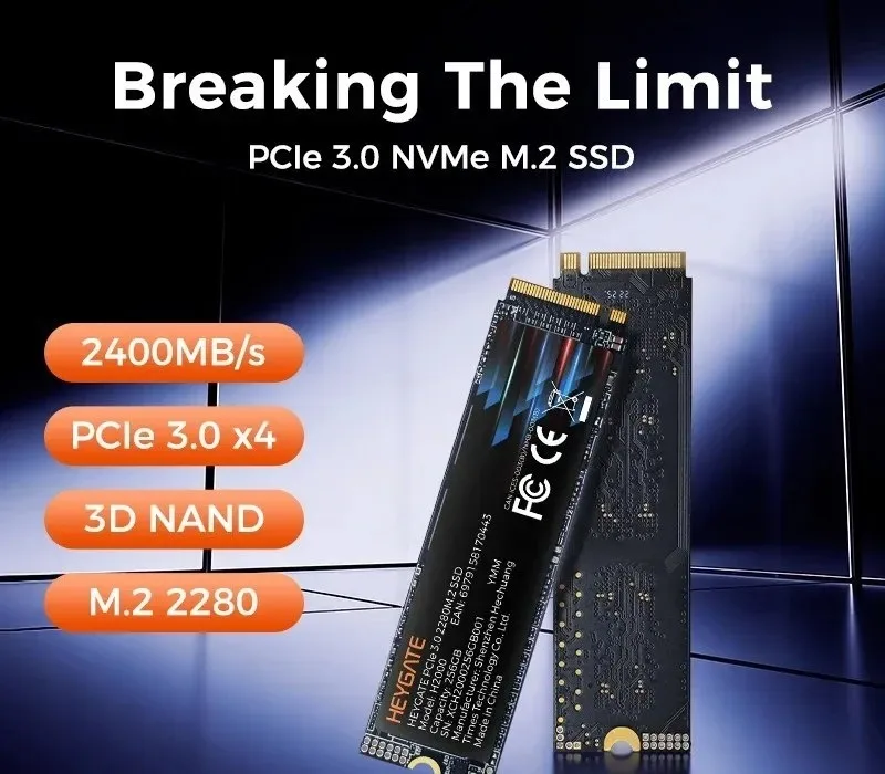 SSD Nvme HEYGATE 512GB Gen3 2000mbs