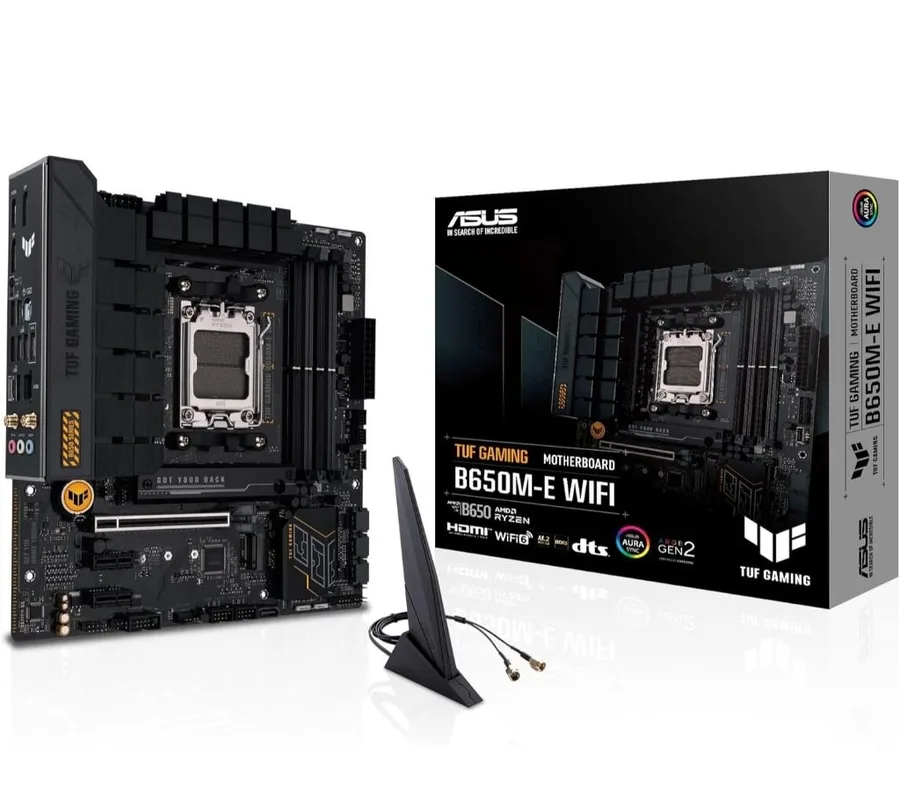 Placa Mae Asus AMD AM5 DDR5 MICRO ATX - B650M-E WIFI