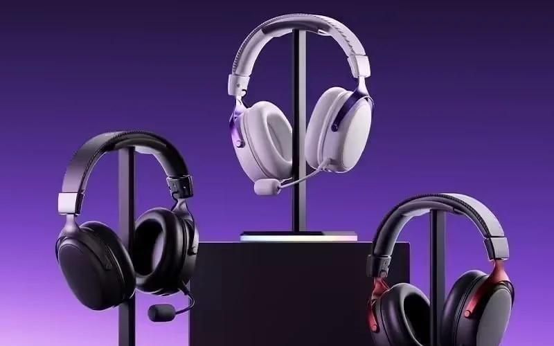 Headset Gamer sem fio AKKO S9 Verge Ultra