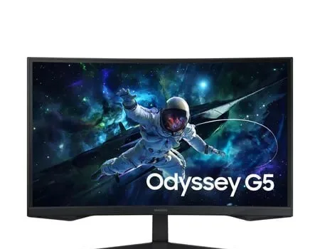 Monitor Gamer Samsung Odyssey G5 27, QHD, 165Hz, 1ms, Freesync, HDMI, DP