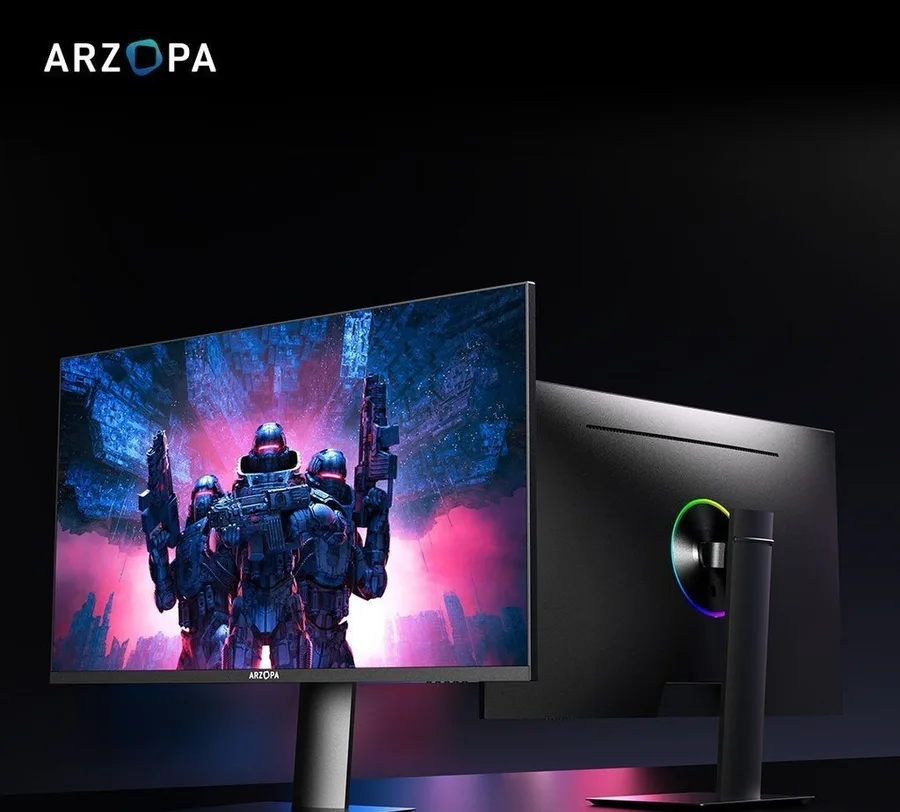 Monitor Gamer Arzopa M1rc, 27 2K Qhd 180Hz Ips, 1ms, 115 sRGB, Usb-C, Hdmi, Display Port