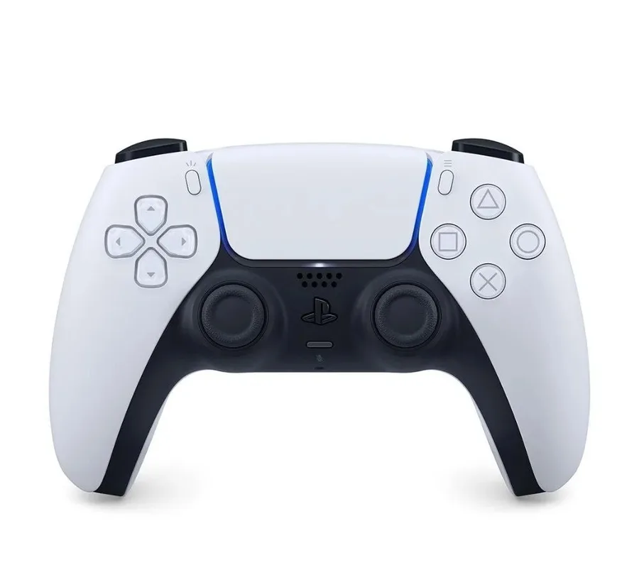 Controle Sem Fio Sony Dualsense Playstation 5 Bluetooth Branco