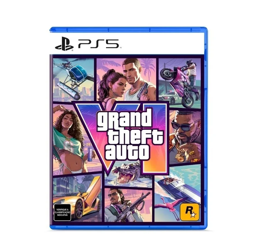 Jogo Grand Theft Auto Gta Vi 6 Ps5 Tt000272Ps5