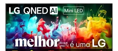 Smart TV 4K 55 LG QNED Mini LED AI QNED70 2026 Processador α7 Ger9 HDR10 Xbox Bluetooth Wi-Fi AI Search Google Gemini Integrados webOS 26 - 55QNED70BSA