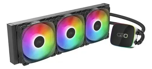 Watercooler Geometric Future Eskimo Junior Neon 36 Rgb Preto