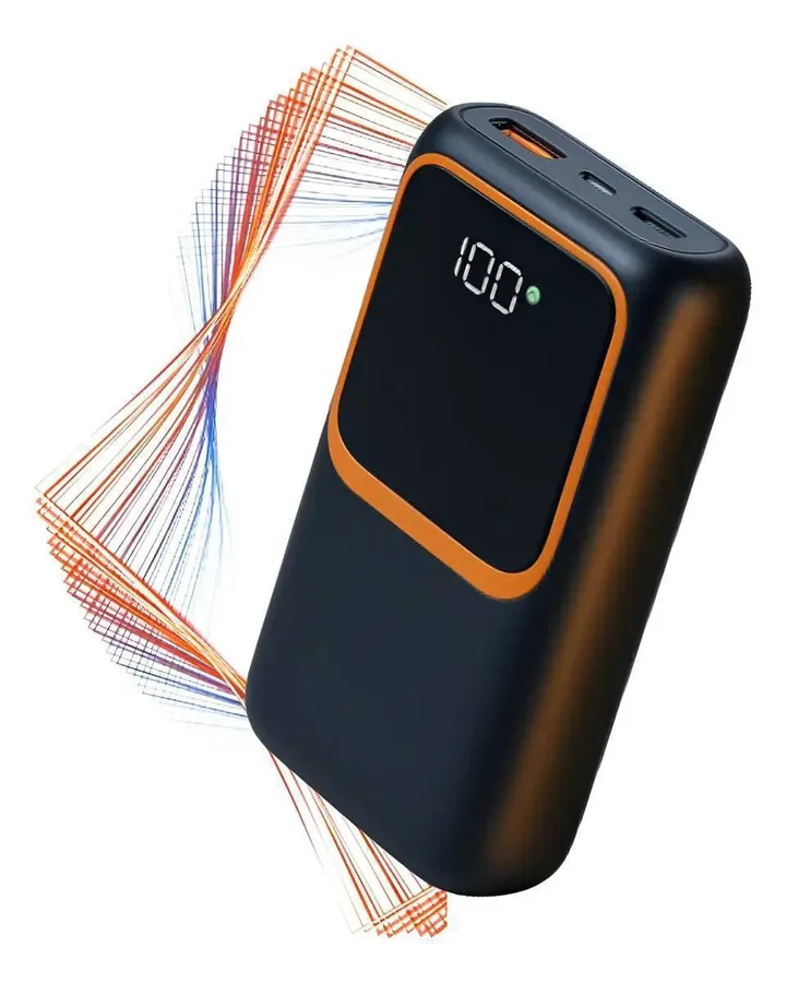 Carregador Portátil Powerbank Turbo Rápido 20000mah C Cabos