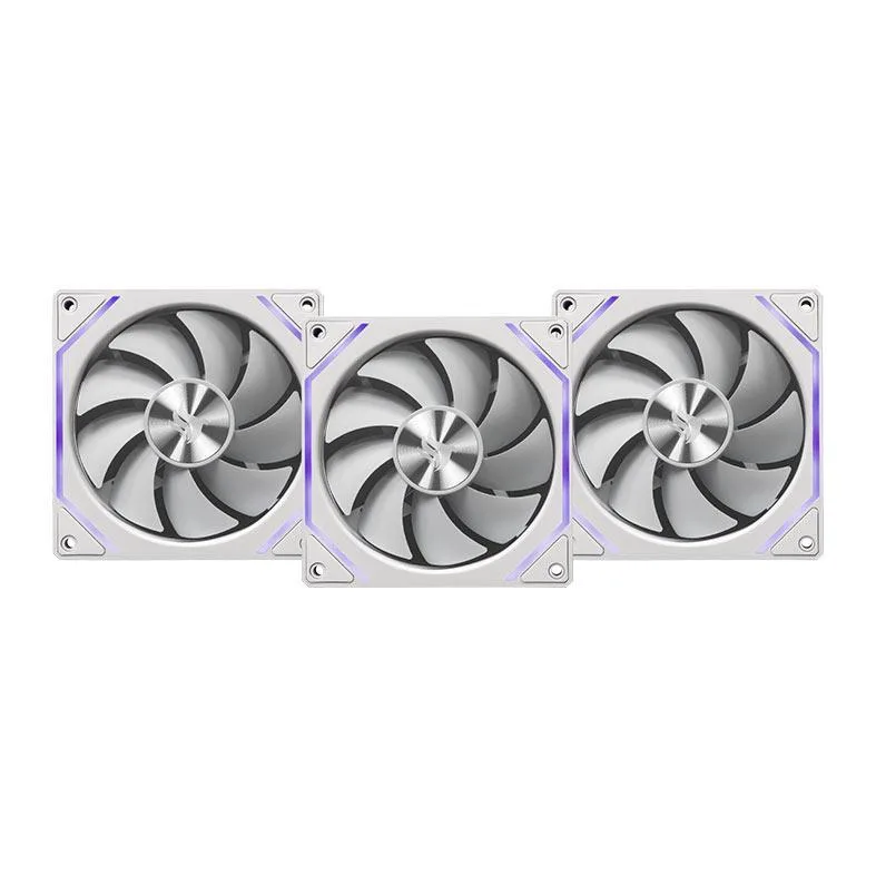 Kit Ventoinha Pichau Ventus NX, ARGB, 3x120mm, Branco, PCH-VTNX3-WH01
