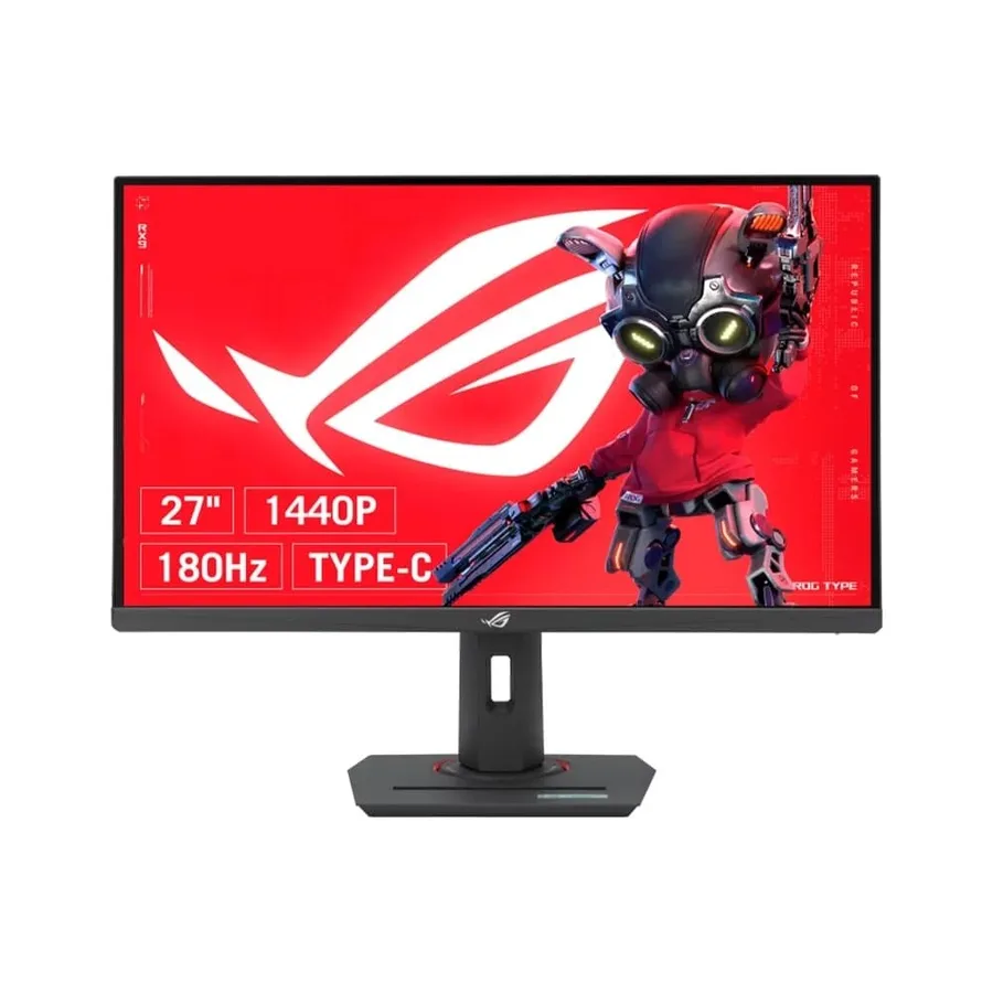 Monitor Gamer Asus Rog Strix 27 Qhd 180Hz 1Ms Ips Displayport Hdmi E Usb C G Sync E Freesync Hdr Altura Ajustavel Xg27Acs