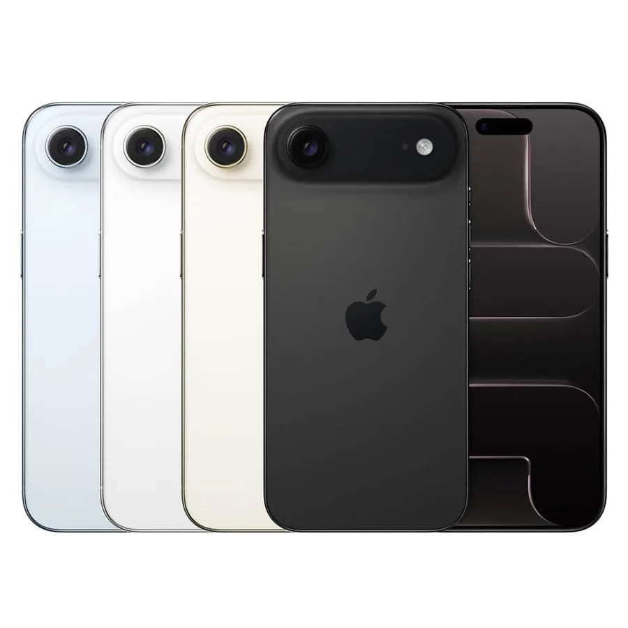 Celular Apple iPhone 17 Air 256GB 5G iOS Tela 6,6 polegadas 48MP Chip A19 Pro com Design Ultra-Fino