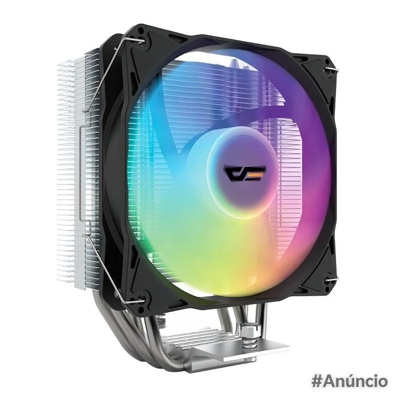 Cooler Para Processador Aigo Darkflash Z4, ARGB, 120mm, Preto, Z4-ARGB