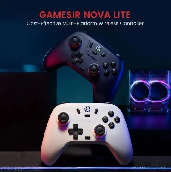 Controle Sem Fio Gamesir T4 Nova Lite Hall Effect