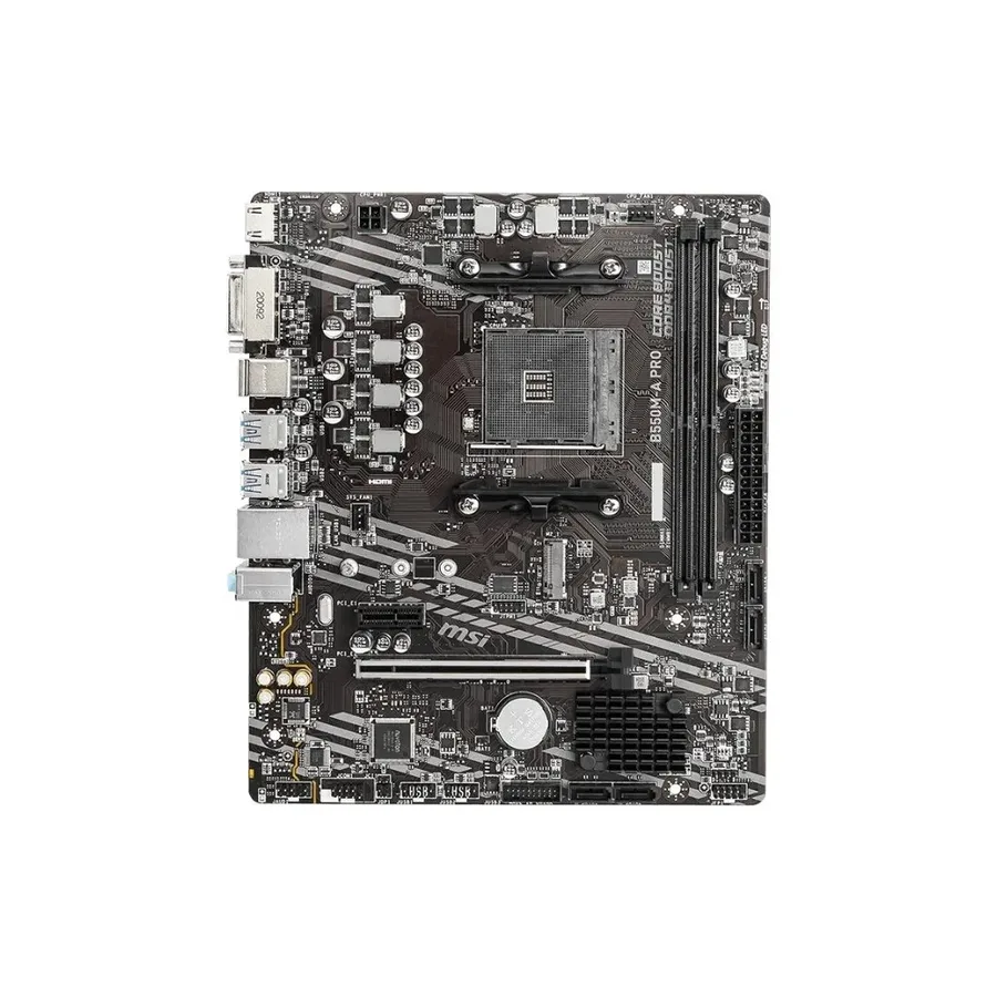 Placa Mae Msi B550M A Pro Amd Am4 Micro Atx Ddr4 B550Mapro