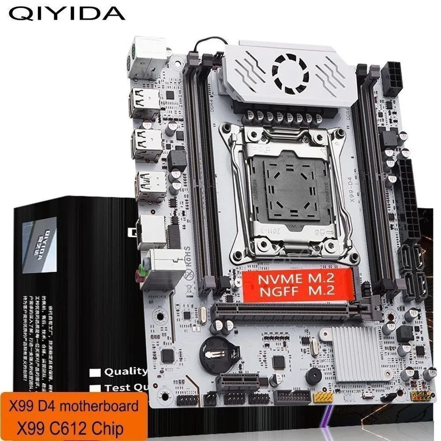 QIYIDA X99 D4 Chipset C612 Tem suporte ao TPM 2.0