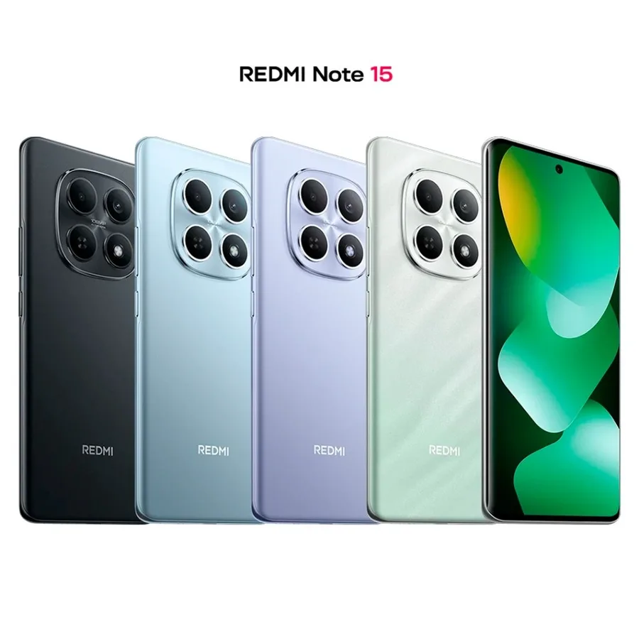 Celular Xiaomi Redmi Note 15 4G Tela 6.77 8GB RAM 256GB Câmera 108MP Selfie 20MP Bateria 6000mAh Global
