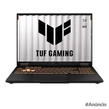 Notebook Asus Tuf Gaming F16 Fx608Jmr Nvidia Rtx 5060 Intel Core I5 14A 16GB Ram 512GB Ssd Windows 11 Home 16 Led Fhd Ips Jaeger Gray Rv260W