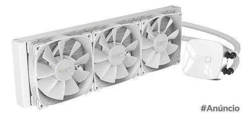 Cooler Líquido AIO Geometric Future RGB 360mm Branco Eskimo Junior Neon