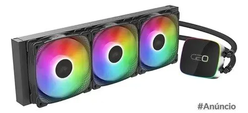 Watercooler Geometric Future Eskimo Junior Neon 36 Rgb Preto