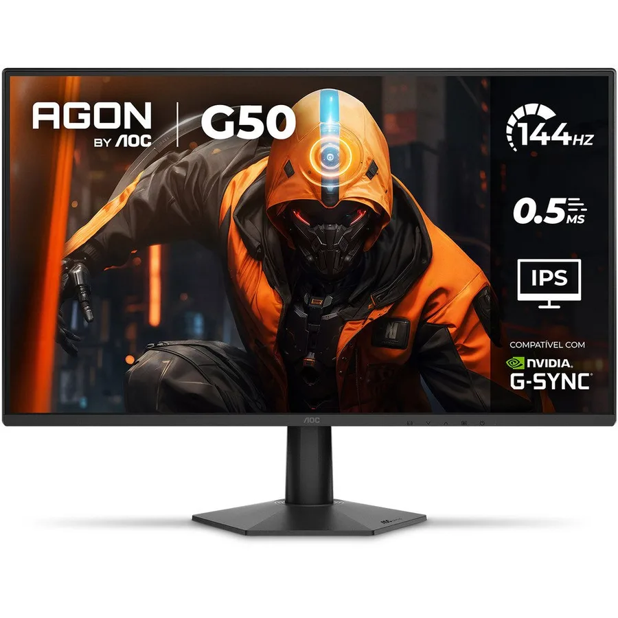 Monitor Gamer AOC AGON G50 27 144Hz 0,5ms IPS HDR10 G-SYNC 27G50F