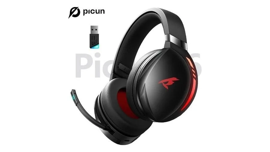 Headset Sem Fio Picun Kofire Ug-06, 65h, Tri-mode, Driver 50mm Titan
