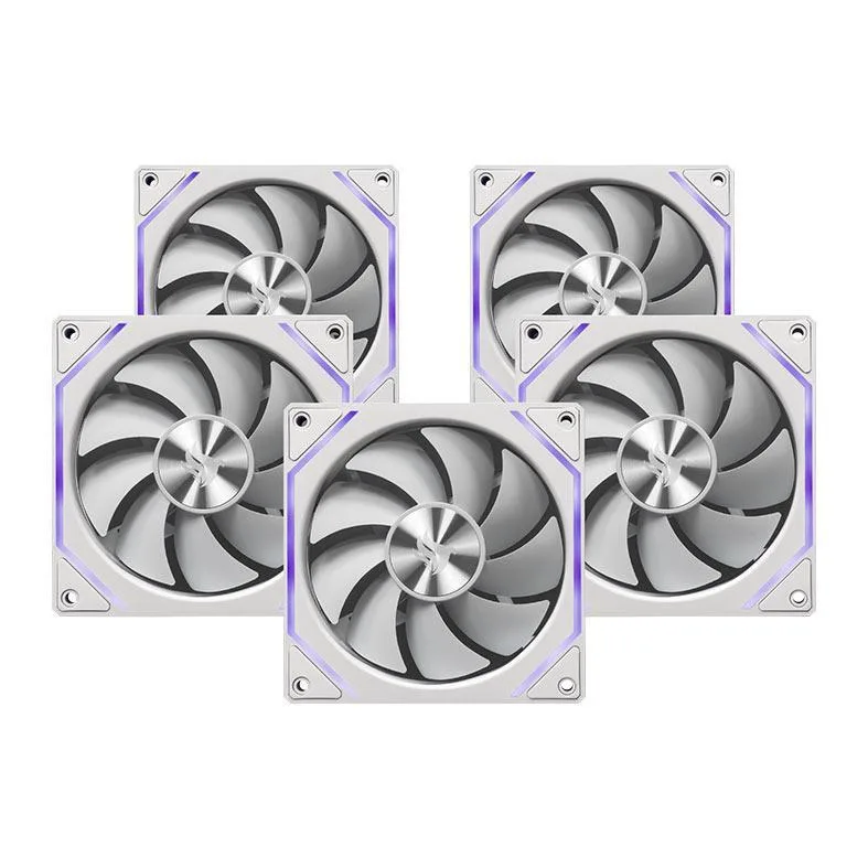 Kit Ventoinha Pichau Ventus NX, ARGB, 5x120mm, Branco, PCH-VTNX5-WH01