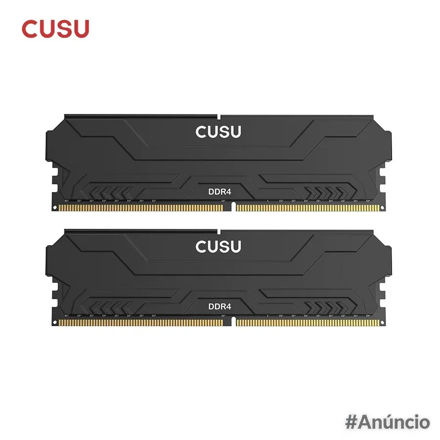 Memória RAM CUSU DDR4 2x8GB 16GB 3200MHz 1.35V