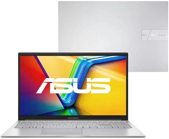 Notebook ASUS Vivobook 15 X1504VA Intel Core i5 1334U 8GB Ram 512GB SSD Windows 11 Tela 15,6 FHD Silver - NJ1740W