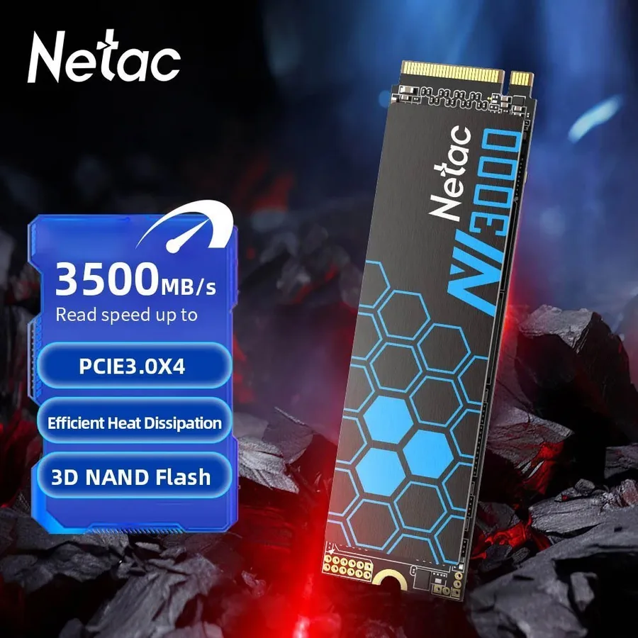 SSD NVMe 250GB Gen3 NETAC