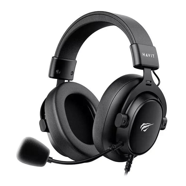 Headset Gamer Havit H2015SE, Drivers 53mm, Preto, H2015SE-BLK