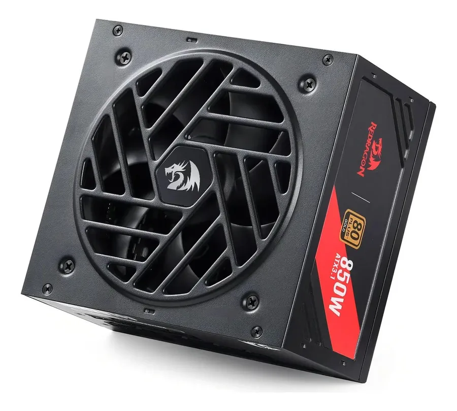 Fonte ATX GC-MS01 80 Plus Gold 850W Preto Redragon