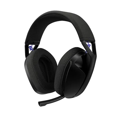 Logitech Headset Gamer Sem Fio G321 Preto Lightspeed Bluetooth Microfone Boom 16kHz Bateria 20H Compatível c PC PS4 PS5 Nintendo Switch e Smartphone