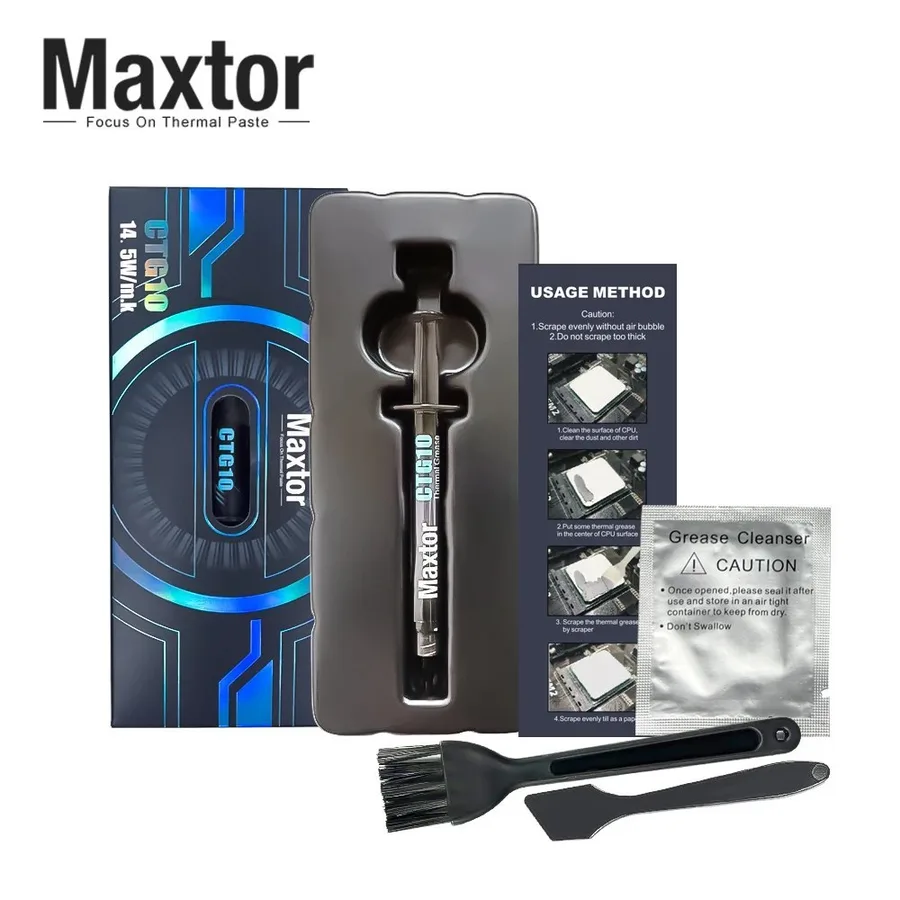 Maxtor CTG10 Pasta Térmica Composto de Condução de Calor Graxa Para Computador PC Laptop CPU GPU Chips de Placa de Vídeo