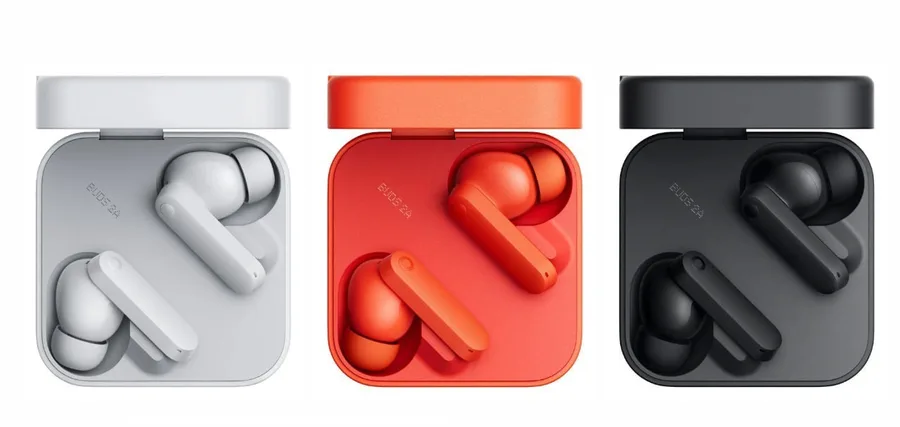 Fones de Ouvido Nothing Buds 2A, IP55, 35 horas de reprodução, Cancelamento ativo de 42dB