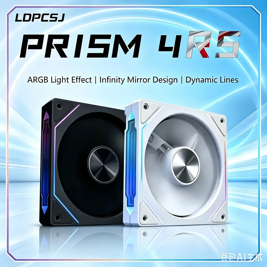 4x Fans Argb Prism 4Rs 120Mm