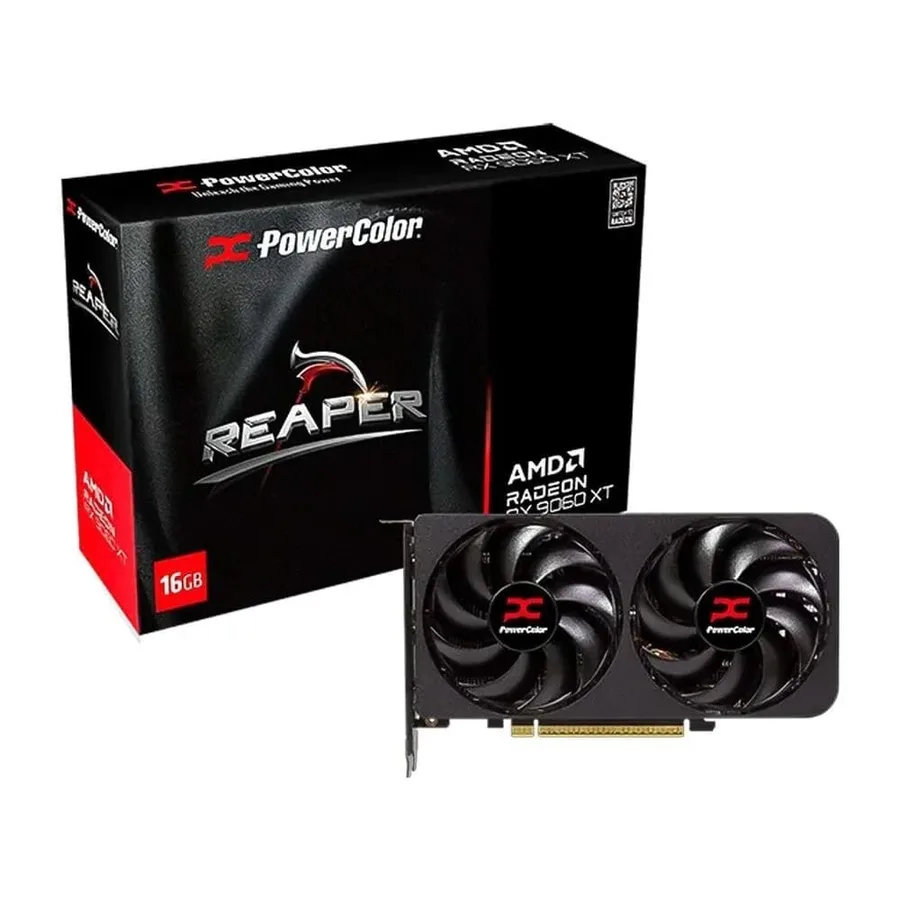 Gpu Powercolor Amd Radeon RX 9060 XT 16GB Gddr6 128Bits 16G A