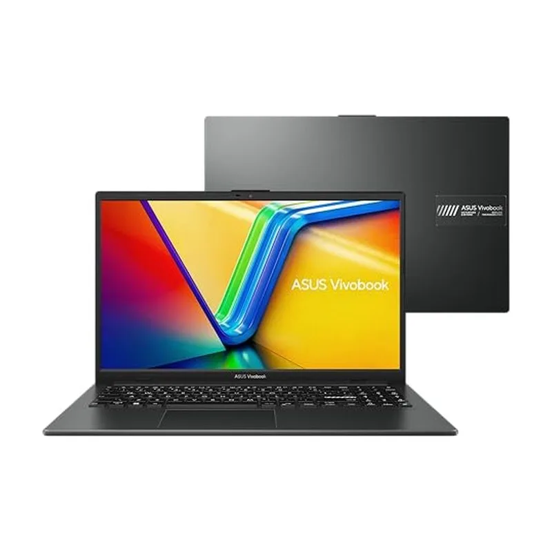 Notebook ASUS VivoBook Go 15, AMD RYZEN 5 7520U, 8GB, 512GB SSD, KeepOS, Tela 15,6 FHD, Mixed Black - E1504FA-NJ732