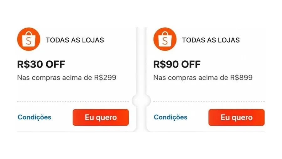 Cupom Shopee