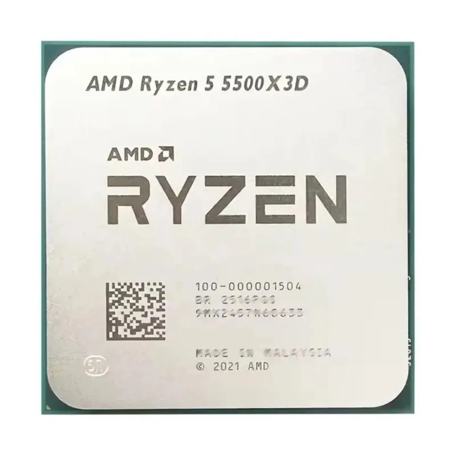 AMD Ryzen 5 5500X3D, 4.0GHz Max Turbo, Cache 96 MB, AM4, Novo SBox
