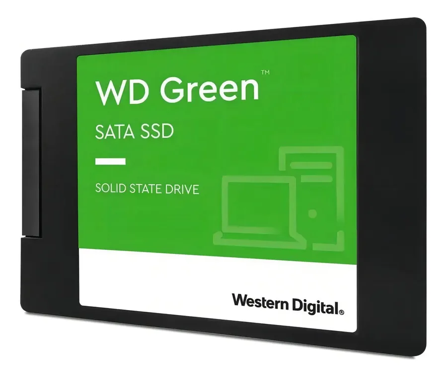 Disco sólido interno Western Digital WD Green WDS100T3G0A 1TB verde