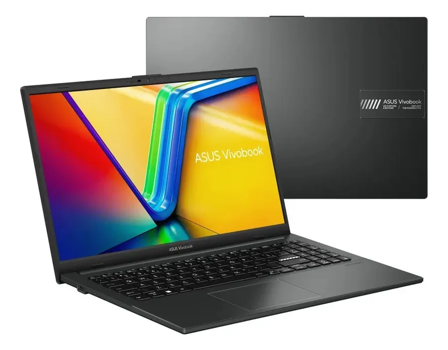 Notebook ASUS VivoBook Go 15 AMD Ryzen 5 7520U 8GB 512GB SSD KeepOS Tela 15,6 FHD Mixed Black - E1504FA-NJ732