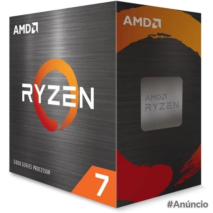 Processador AMD Ryzen 7 5700, 3.7 GHz 4.6GHz Max Turbo, Cache 4 MB, 8 Núcleos, 16 Threads, AM4