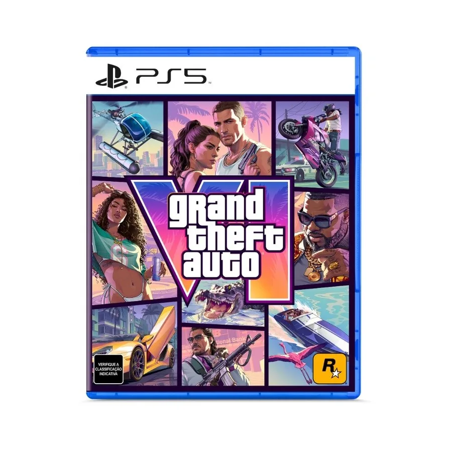 Jogo Grand Theft Auto Gta Vi 6 Ps5 Tt000272Ps5